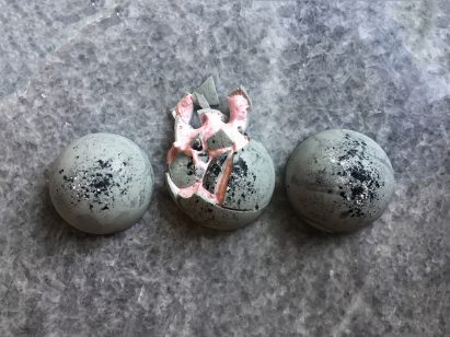 Kia Utzon-Frank creates brutalist-inspired flødeboller treats