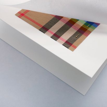Burberry creates a rainbow tartan in support of LGBT charities
