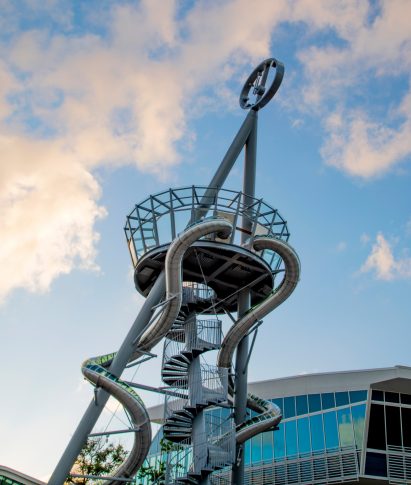 Aventura Slide Tower by Carsten Höller
