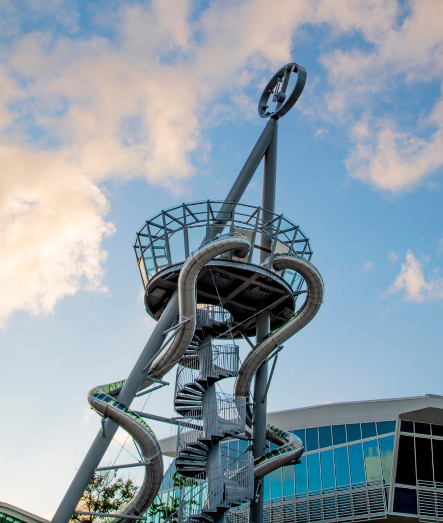 Aventura Slide Tower by Carsten Höller