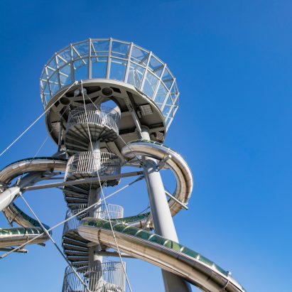 Aventura Slide Tower by Carsten Höller