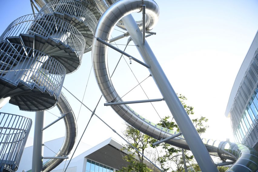 Aventura Slide Tower by Carsten Höller