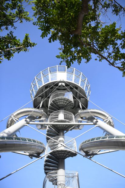 Aventura Slide Tower by Carsten Höller
