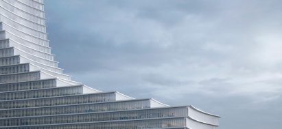 David Chipperfield's skyscraper in Hamburg