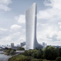 David Chipperfield's skyscraper in Hamburg