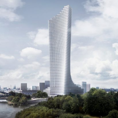 David Chipperfield's skyscraper in Hamburg