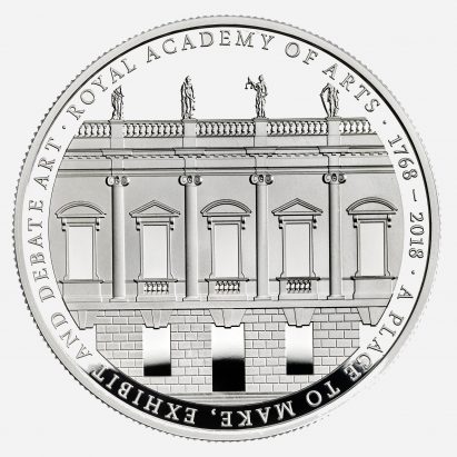 David Chipperfield designs £5 coin to mark Royal Academy of Arts’ 250th anniversary