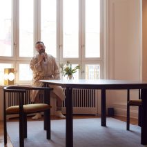 De La Espada showcases furniture in theatrical performance inside century-old Stockholm flat