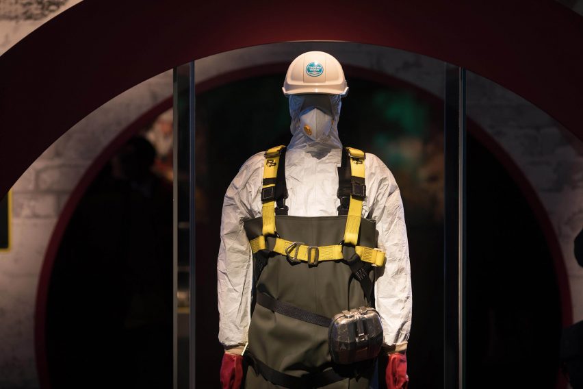 Fatberg exhibited at the Museum of London