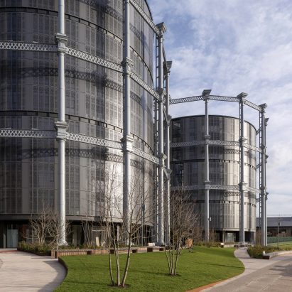 WilkinsonEyre and Jonathan Tuckey convert King’s Cross gas holders into luxury flats