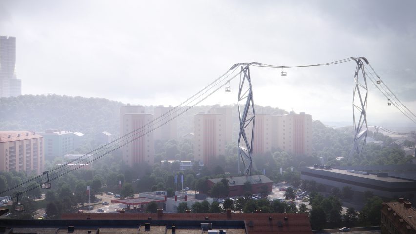 Gothenburg cable cars by UNStudio