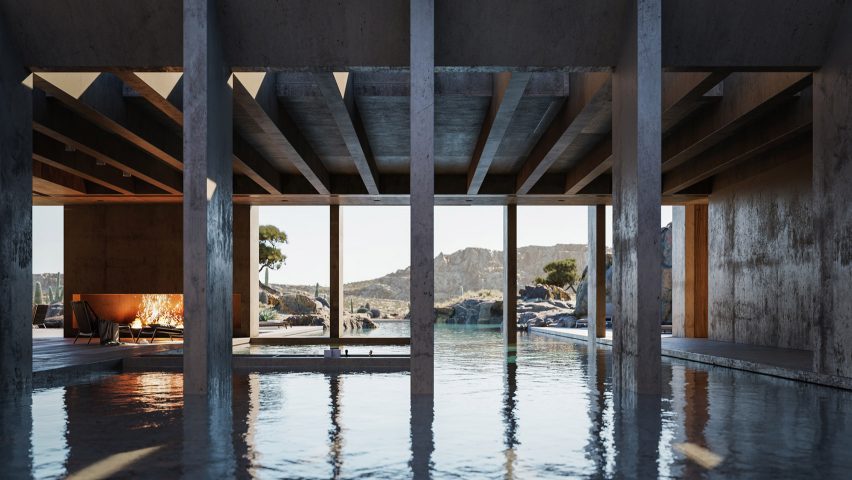 The Boundary releases visuals of “pi-in-the-sky” luxury hotel in the Sonoran Desert