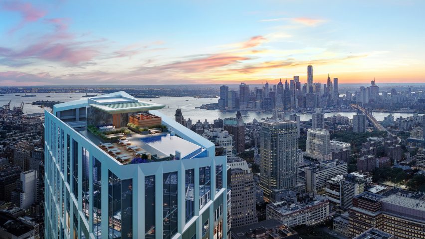 KPF’s Brooklyn skyscraper to feature record-breaking rooftop pool