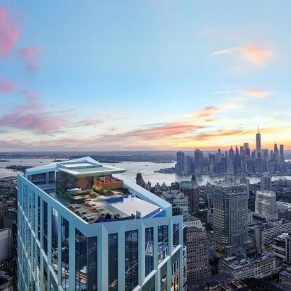 Brooklyn Point rooftop swimming pool
