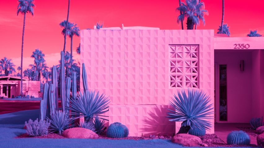Kate Ballis’ infrared photography displays California modernism in vivid hues