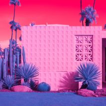 Kate Ballis’ infrared photography displays California modernism in vivid hues