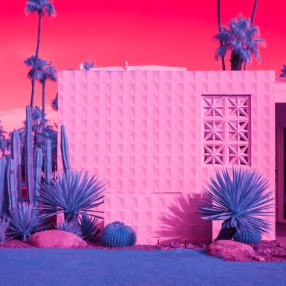 Kate Ballis’ infrared photography displays California modernism in vivid hues
