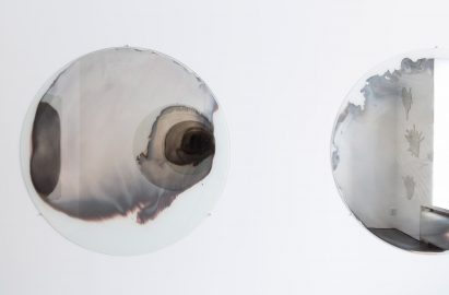Jenny Nordberg uses uncontrollable process to create unique mirrors in under five minutes