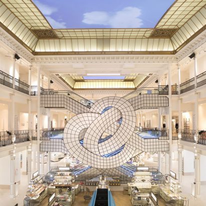 Leandro Erlich uses visual trickery for Parisian store installation