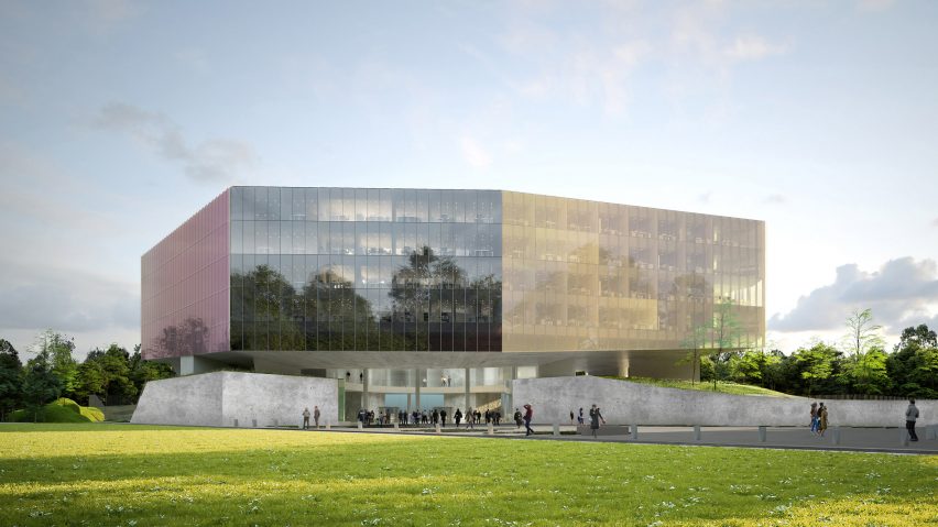 Lille courtroom by OMA
