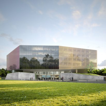 Lille courtroom by OMA