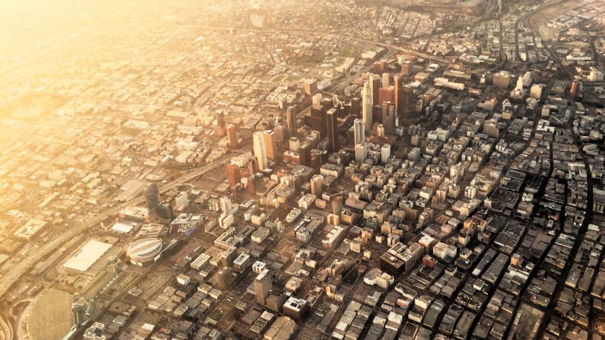 Los Angeles aerial view