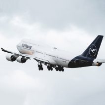 The Lufthansa logo has been overhauled, changing the background to the iconic 100-year-old German logo from yellow to blue.