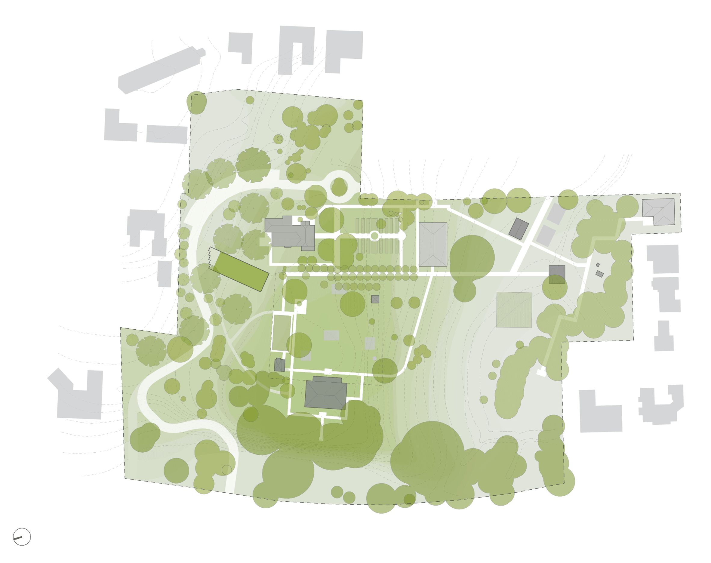 Magnolia Mound Visitors Center by Trahan Architects