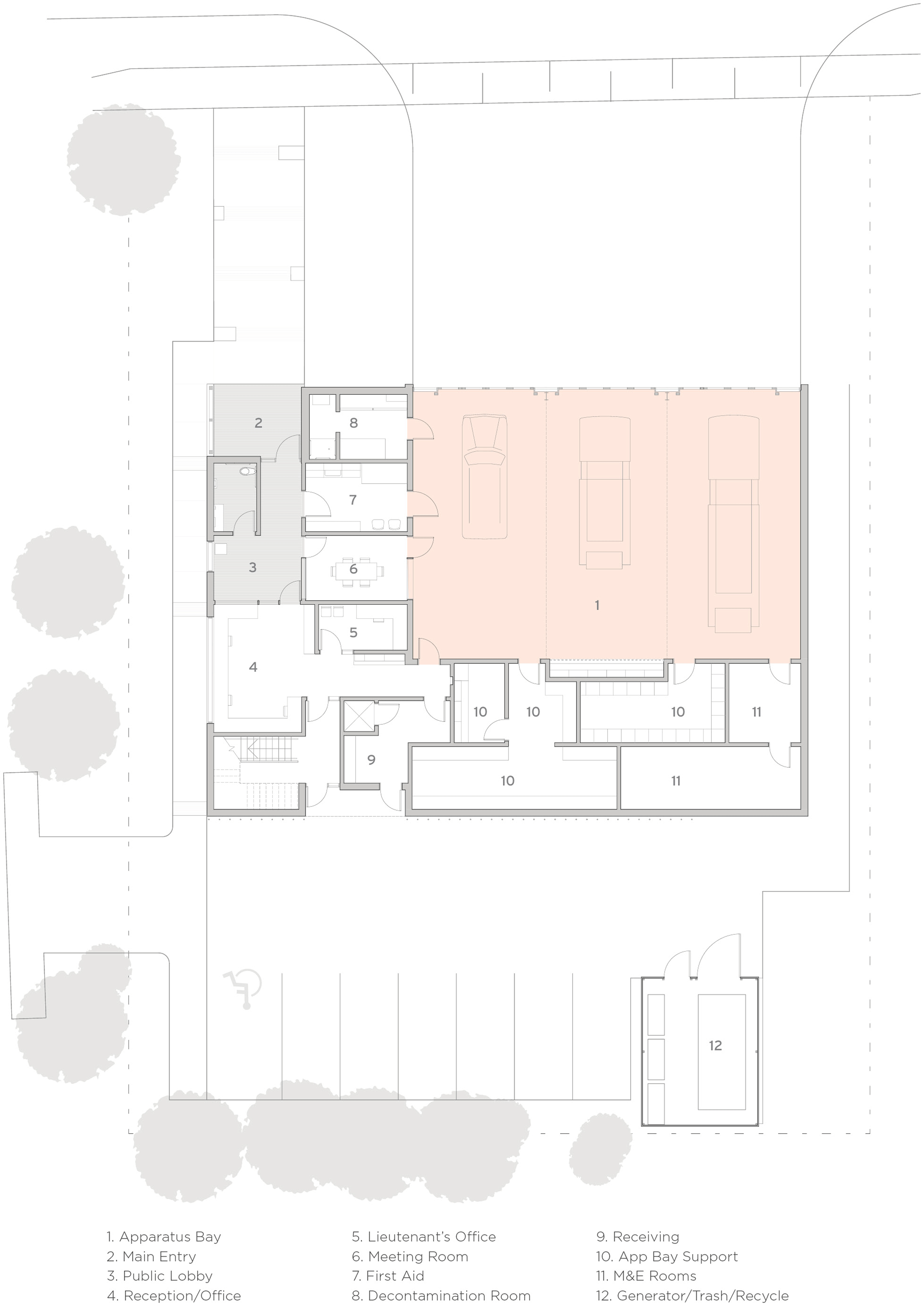 Mercer Island Fire Station by Miller Hull