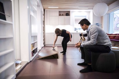 Reconfigurable apartment allows residents to transform their living spaces