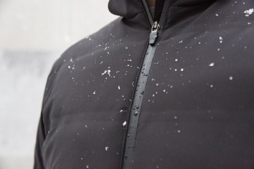 Ministry of Supply's self-heating jacket uses AI to predict users' optimal temperature