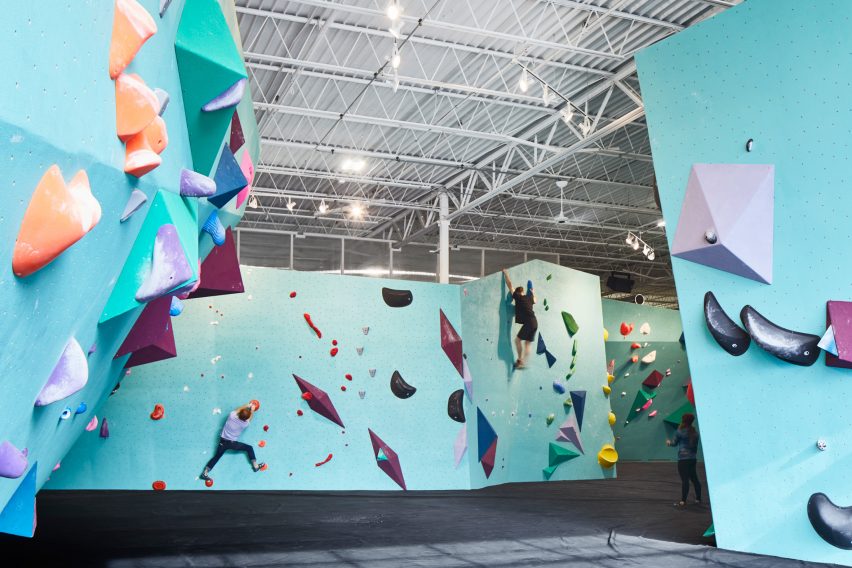 Minneapolis Bouldering Project by Lilianne Steckel
