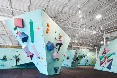 Minneapolis Bouldering Project by Lilianne Steckel