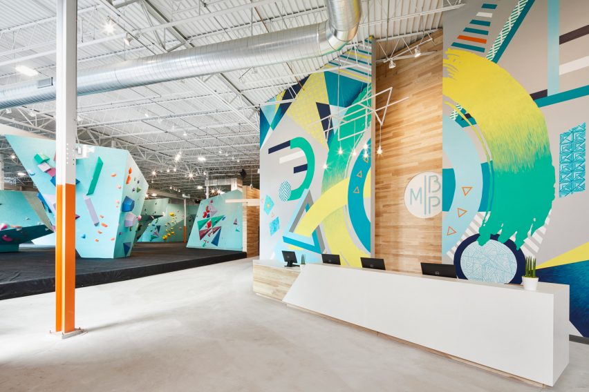 Minneapolis Bouldering Project by Lilianne Steckel