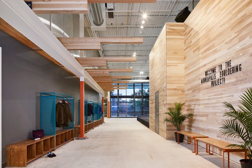 Minneapolis Bouldering Project by Lilianne Steckel