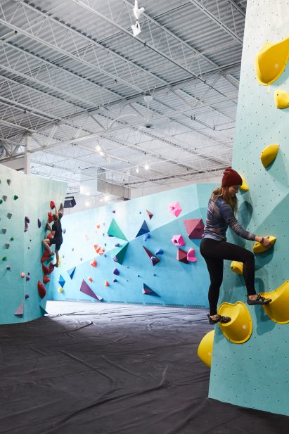 Minneapolis Bouldering Project by Lilianne Steckel