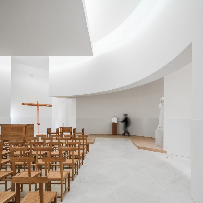 New Church of Saint-Jacques by Alvaro Siza