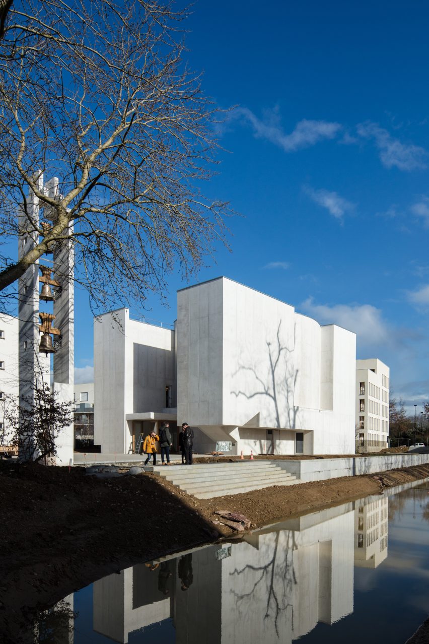New Church of Saint-Jacques by Alvaro Siza