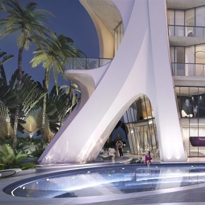 Zaha Hadid's One Thousand Museum tower tops out in Miami