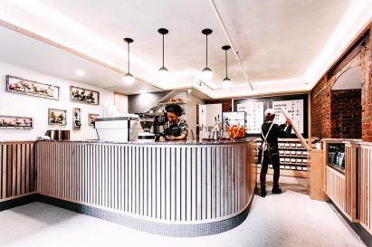 Patent Coffee and Patent Pending by Carpenter + Mason