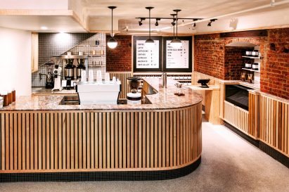Patent Coffee and Patent Pending by Carpenter + Mason