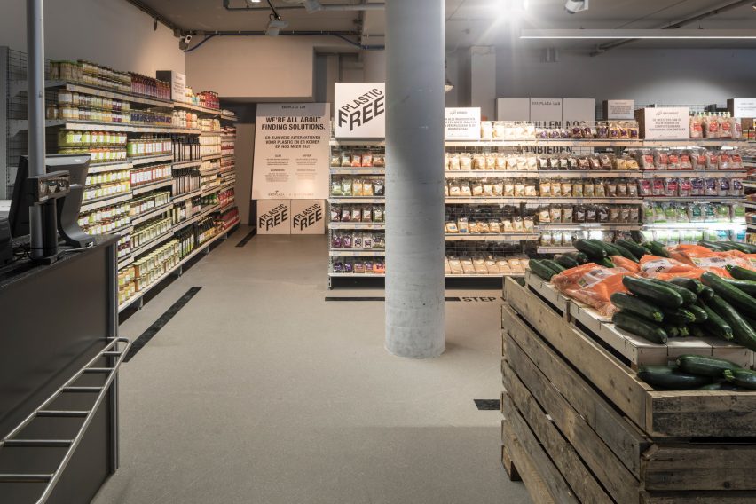 Made Thought creates visual identity for "world's first" plastic-free supermarket aisle