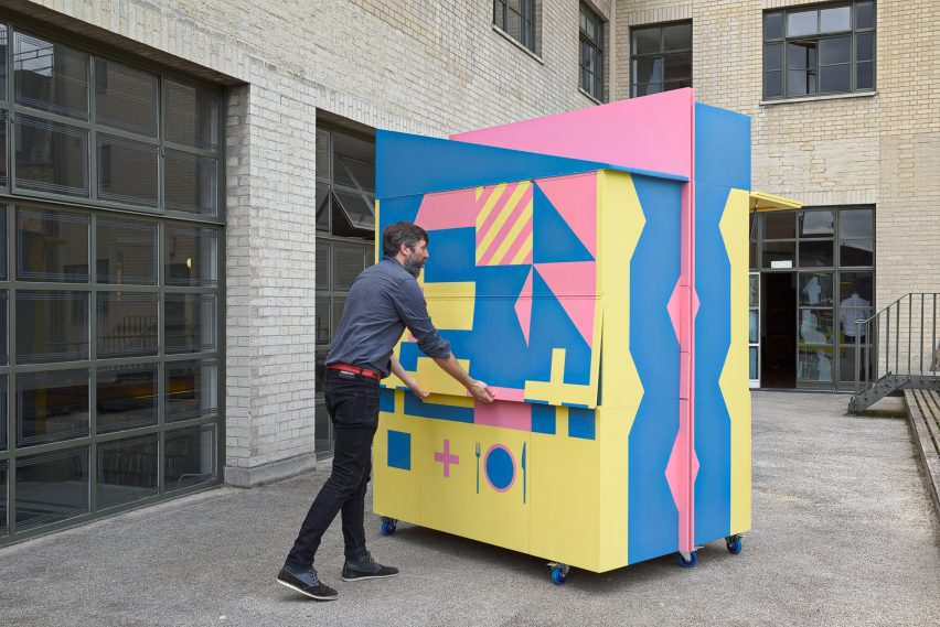 Merrett Houmøller Architects Befriending Kitchen for the British Red Cross