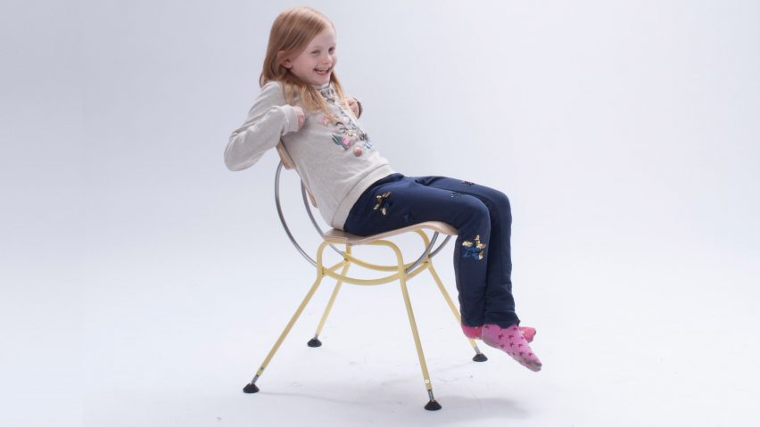 Design students create classroom furniture to help kids concentrate