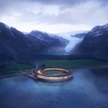 Snøhetta unveils plans for “energy-positive” Arctic Circle hotel