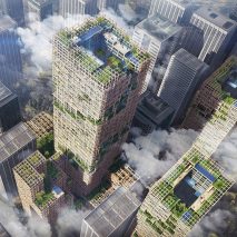 World’s tallest timber tower proposed for Tokyo