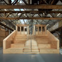 Emrys Architects uses timber inserts to convert east London ironworks into artists’ studios 