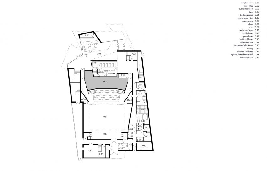 Theater in Freyming-Merlebach by Dominique Coulon & Associés