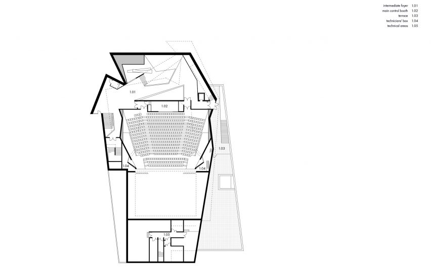 Theater in Freyming-Merlebach by Dominique Coulon & Associés