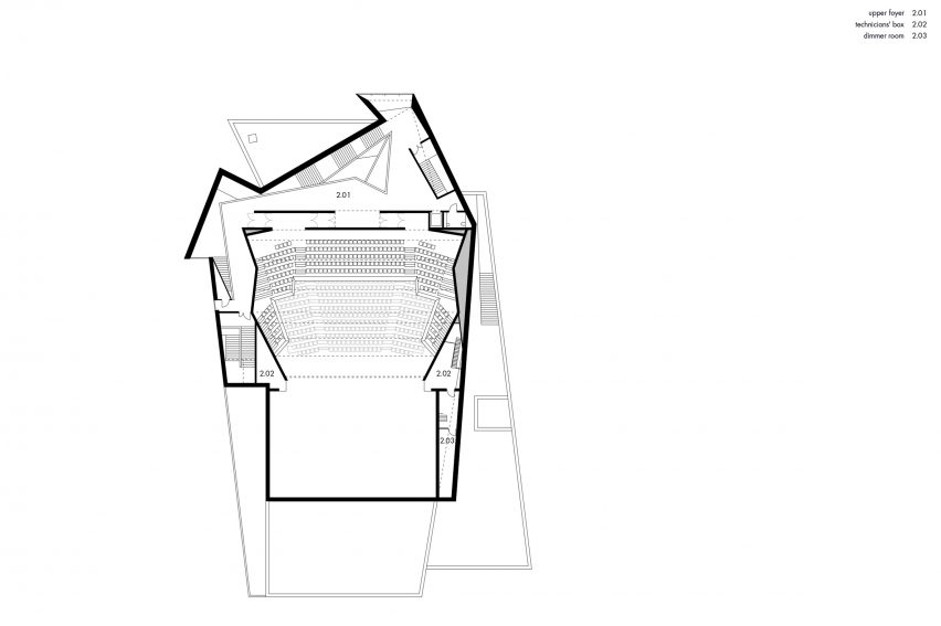 Theater in Freyming-Merlebach by Dominique Coulon & Associés